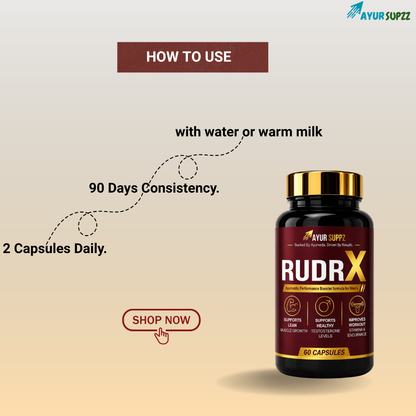 RudrX Men’s Performance Capsules