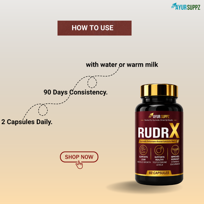 RudrX Men’s Performance Capsules