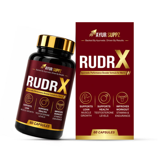 RudrX – Strength, Stamina , Recovery, Lean Muscle & Testosterone Support for Men