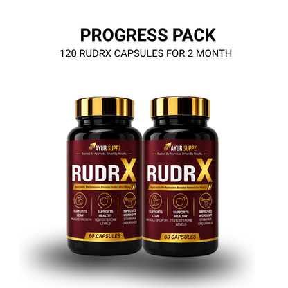 RudrX – Strength, Stamina , Recovery, Lean Muscle & Testosterone Support for Men