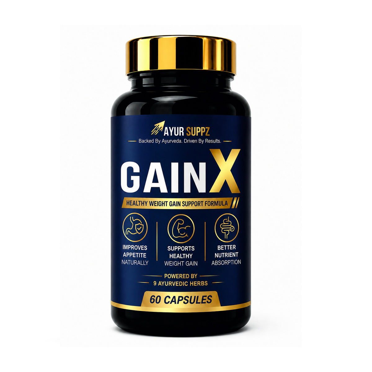 Gain X - Ayurvedic Weight Gain Support Formula