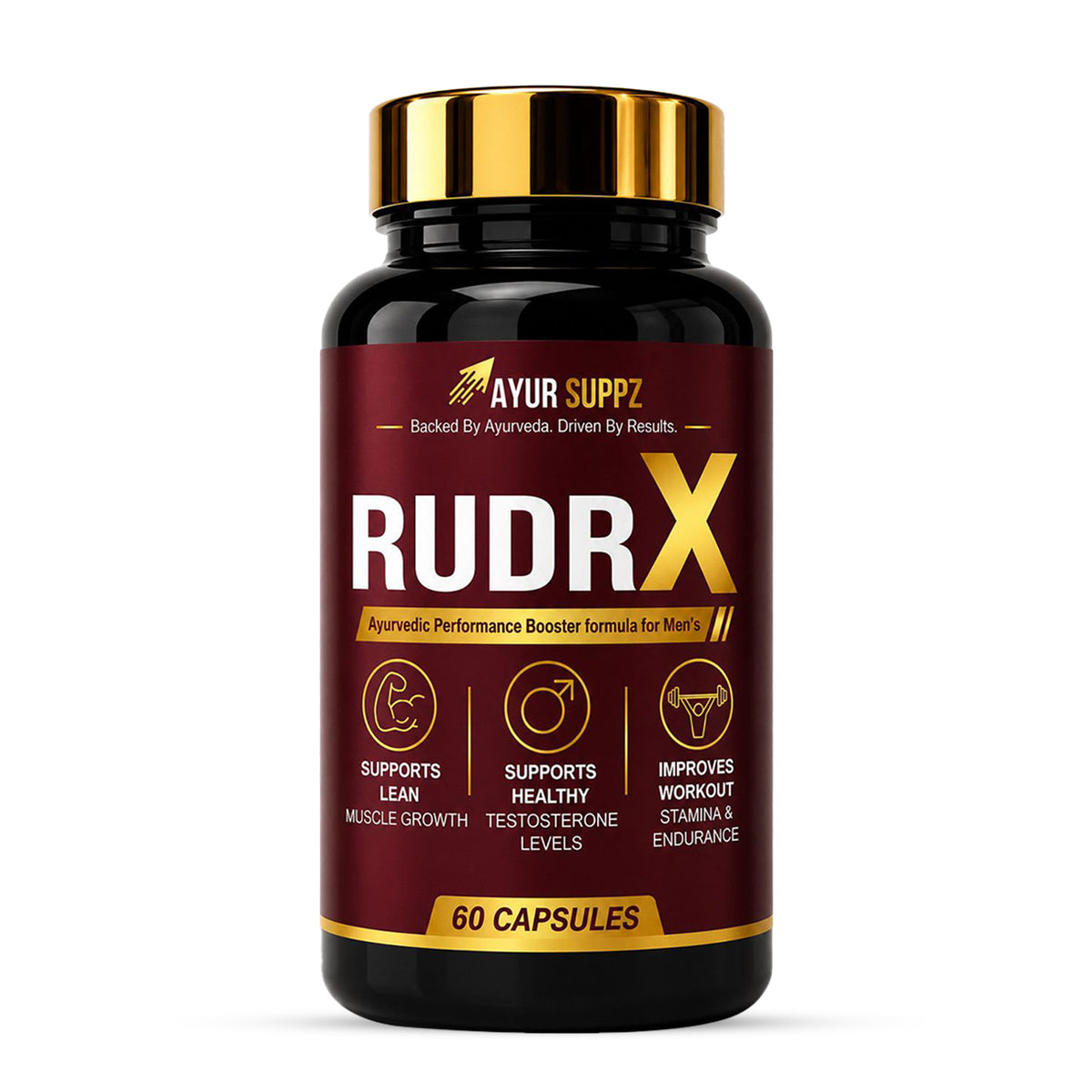 RudrX – Strength, Stamina , Recovery, Lean Muscle & Testosterone Support for Men